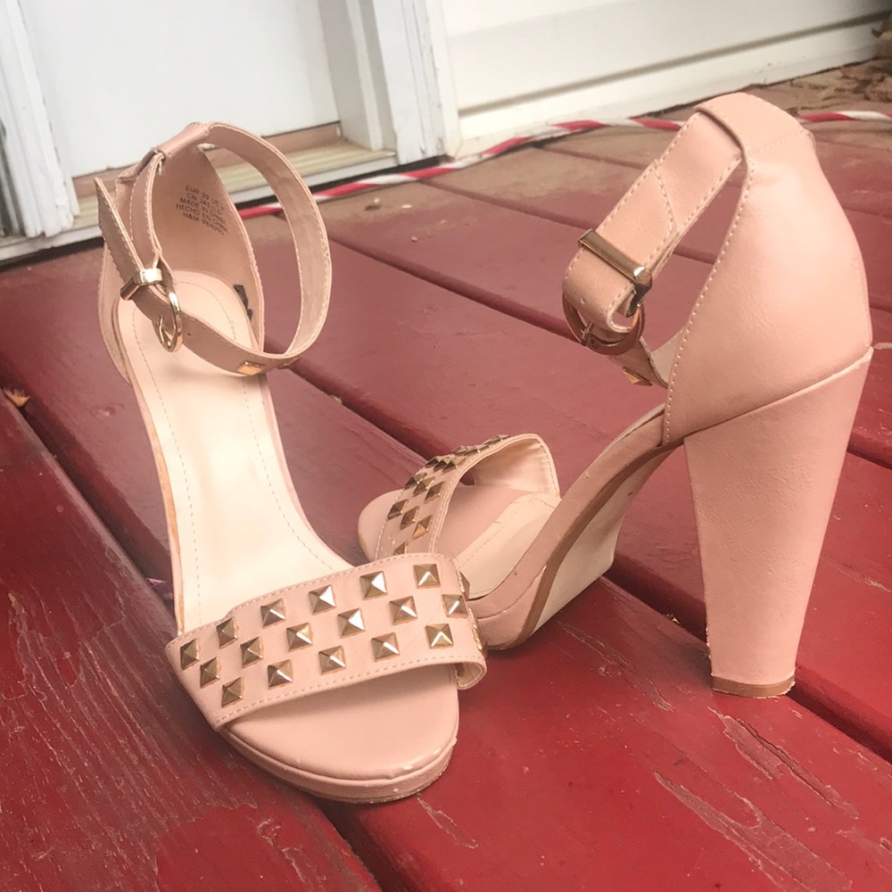 H&M Studded Strappy Heels